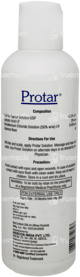 Protar Scalp Solution 200Ml